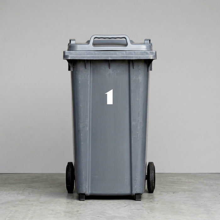 Wheelie Bin Number & Letter Stickers – JACK Style