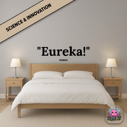 Discovery sticker: “Eureka!” – Archimedes