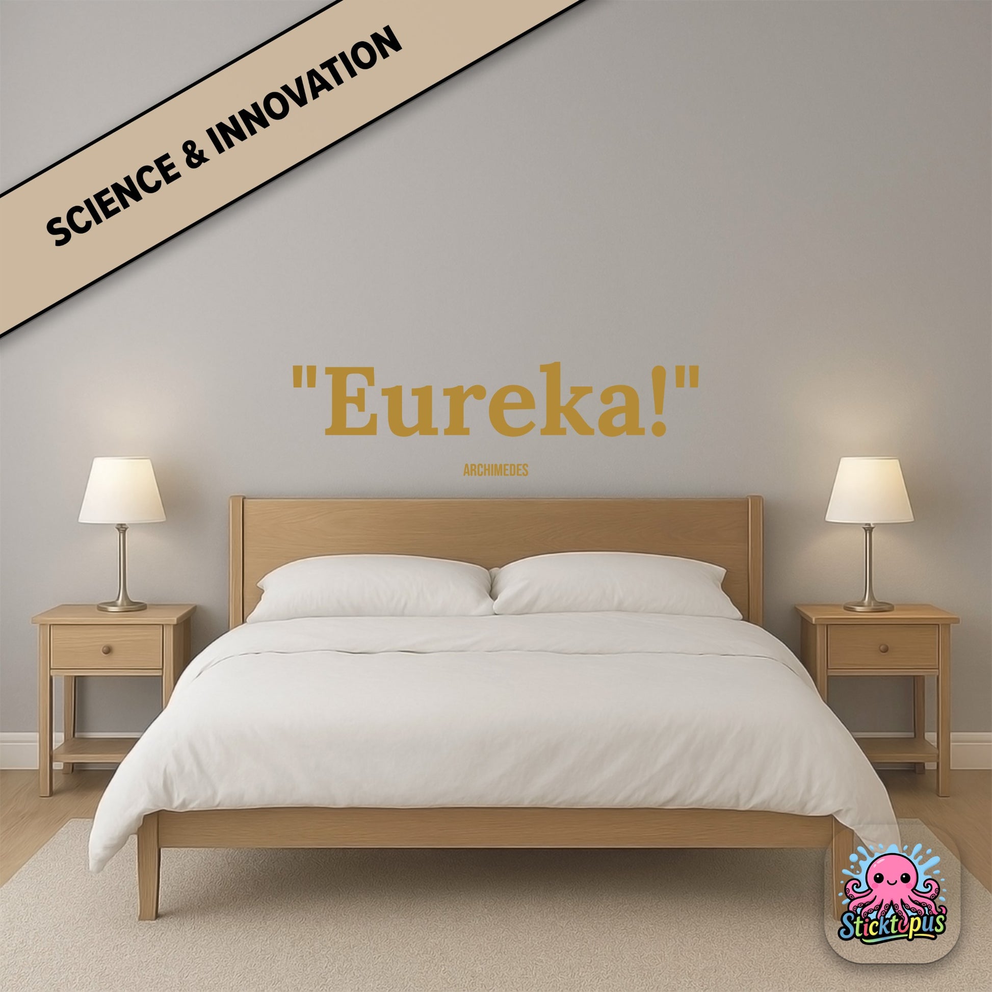 Discovery sticker: “Eureka!” – Archimedes