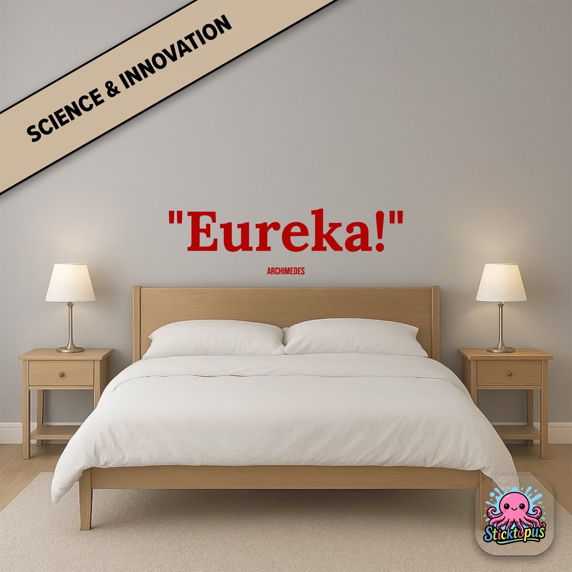 Discovery sticker: “Eureka!” – Archimedes