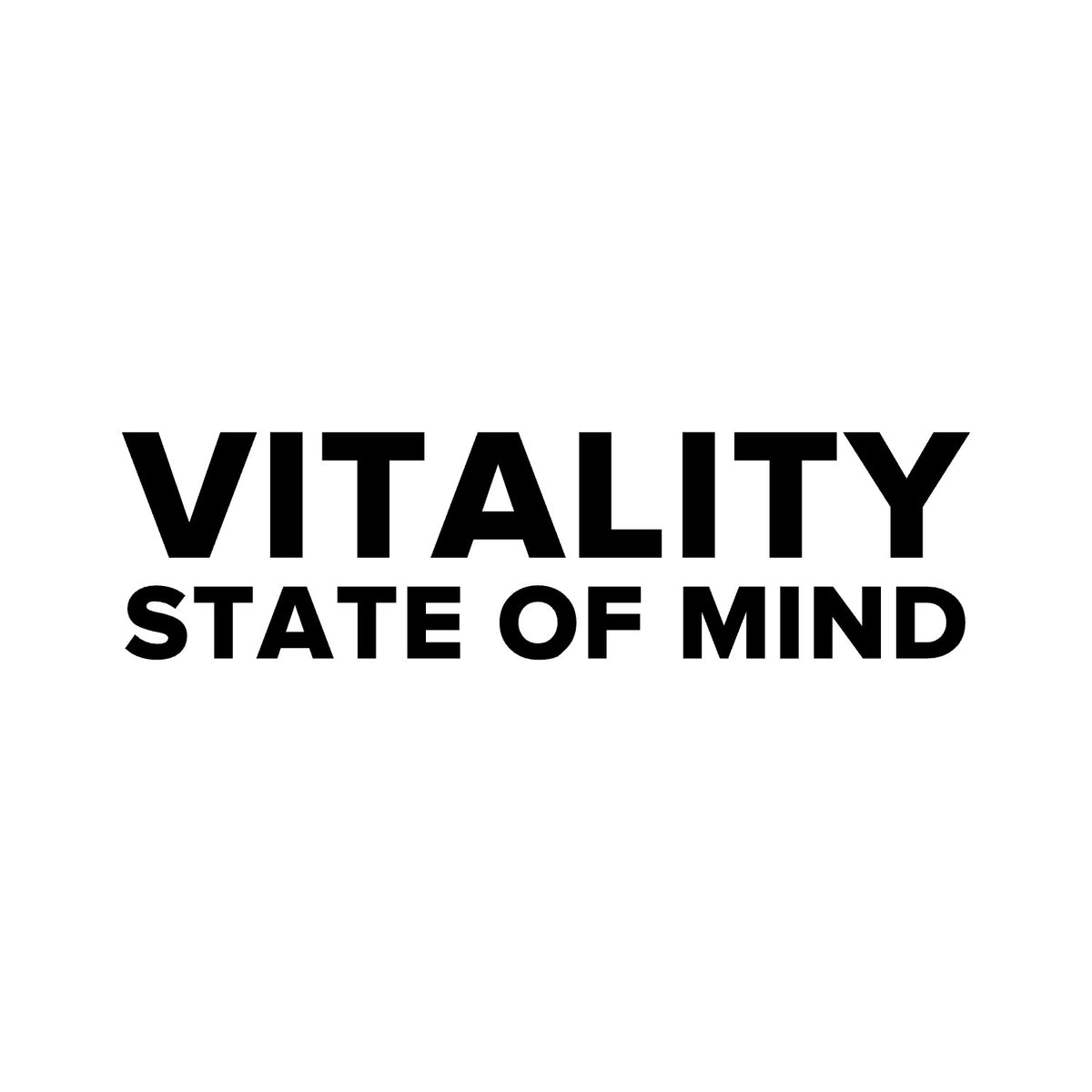 Bournemouth – VITALITY STATE OF MIND Sticker – Car Window Decal – black sticker design on white background