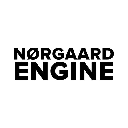 Brentford – NØRGAARD ENGINE Sticker – Car Window Decal – black sticker design on white background