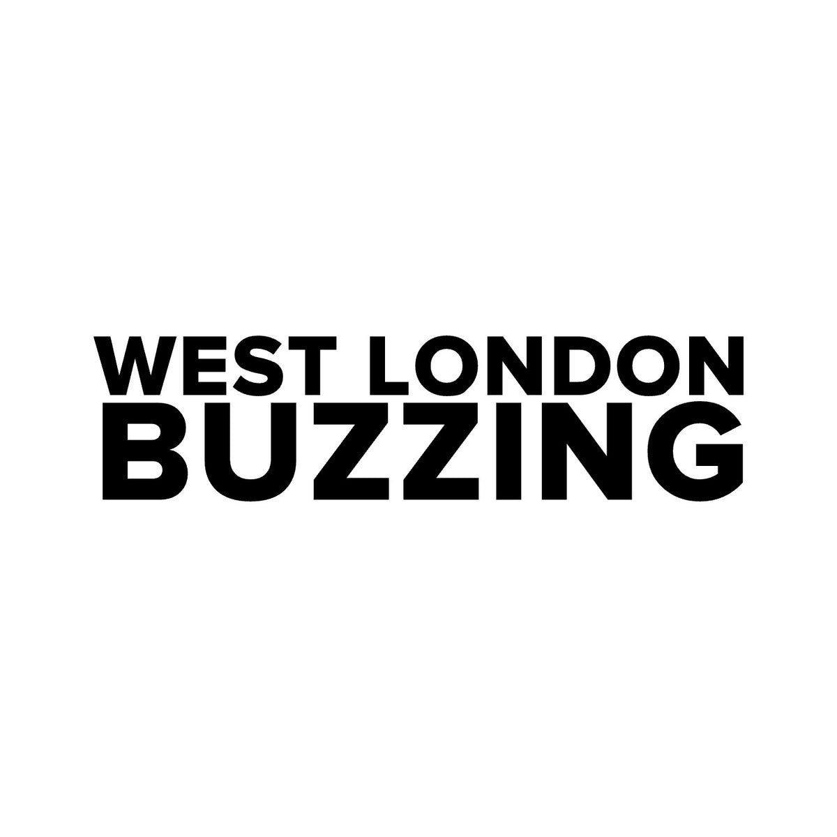Brentford – WEST LONDON BUZZING Sticker – Car Window Decal – black sticker design on white background