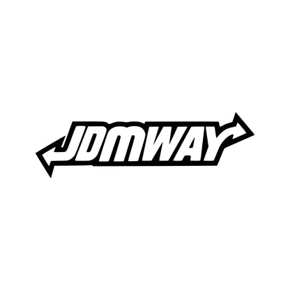Black JDM Way vinyl sticker decal on a white background.