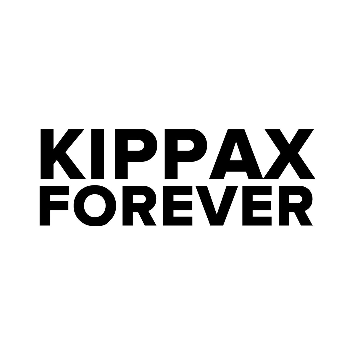 Manchester City – KIPPAX FOREVER Sticker – Car Window Decal – black sticker design on white background