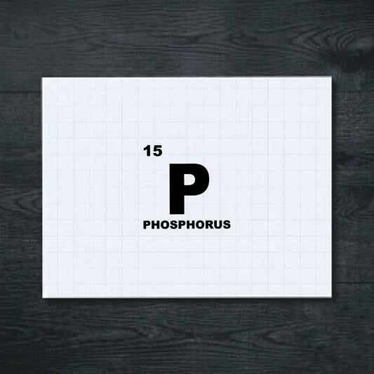 Black Phosphorus periodic table vinyl sticker