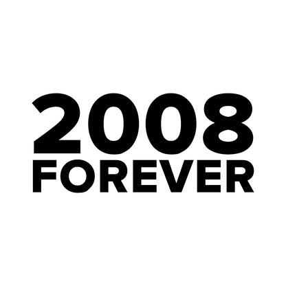 Portsmouth – 2008 FOREVER Sticker – Car Window Decal – black sticker design on white background