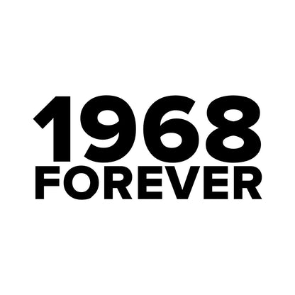 West Brom – 1968 FOREVER Sticker – Car Window Decal – black sticker design on white background