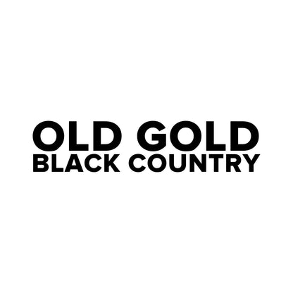 Wolves – OLD GOLD BLACK COUNTRY Sticker – Car Window Decal – black sticker design on white background